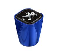 Voiture Cendriers pour Peugeot 2008 206 207 3008 301 307 308 308S Car Détachées Anti Odeur Extinguible Sans Fumée Avec Couvercle With LED Lumière Ashtray,Bluestyle