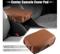 Voiture Centre Console Tampon Accoudoir Siège Boîte Couverture Protection Marron