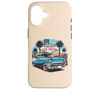 Voiture Classique Bienvenue à Las Vegas Vacances d'été Hommes Femmes Enfants Coque pour iPhone 16