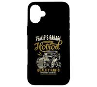 Voiture Classique Philip's Hotrod Garage | Philip Design Coque pour iPhone 16 Plus