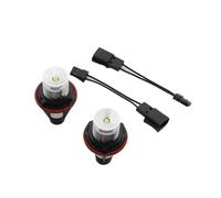 Voiture Clignotants Pour BMW E39 E53 E60 E61 E63 E64 E65 E66 E87 525 Angel Eyes Voiture Phare LED 1 Ensemble 2 * 10W 20W Marqueur Blanc