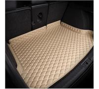 Voiture Coffre Tapis pour VW New Beetle Hatchback (9C) 2005-2010, Entièrement Entouré Cuir Doublure Imperméable Antidérapant Protection Auto Accessories,Beige