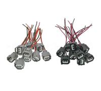 Voiture Connecteurs Bobine Compatible Avec Toyota 90980-10901 Le Connecteur De Bobine D'allumage À 2 Broches Avec Remplacement Du Faisceau De Câbles(10 SET)