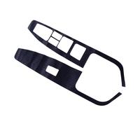Voiture Console Centrale Pour Hyundai Pour Elantra 2017 2018 2019 2020 LHD 4 Pièces Autocollant De Garniture De Panneau De Commutateur De Lève-vitre De Porte