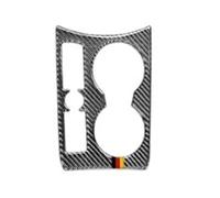 Voiture Console Centrale Pour Q3 Pour 8U 2013-2018 Centrale Fibre Carbone Pommeau Levier Vitesse Panneau Garniture Cadre Autocollant Accessoires Réglage Intérieur Voiture(Cup German)