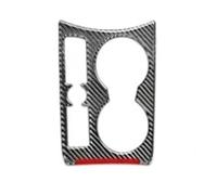 Voiture Console Centrale Pour Q3 Pour 8U 2013-2018 Centrale Fibre Carbone Pommeau Levier Vitesse Panneau Garniture Cadre Autocollant Accessoires Réglage Intérieur Voiture(Cup S element)