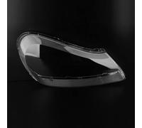 Voiture Coque D'abat-Jour Compatible Avec Pour Cayenne 2007 2008 2009 2010 Couvercle Phare Avant Voiture Coque Accessoires Lentille D'abat-jour Transparent(Left)