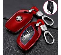 Voiture Coque de Clé pour MG ZS MG3 MG4 MG5 Scorpio MG6pro MG Mulan MG Navigator MG HS Télécommande étui à Clés Boîtier Protection Porte-Clés Gift Accessories,Redstyle-A