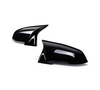 Voiture Coque De Rétroviseur Pour B&MW Série 1 2 3 4 X 220i 328i 420i F20 F21 F22 F23 F30 F32 F33 F36 X1 Accessoires(Noir brillant)