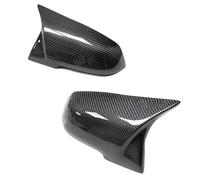 Voiture Coque Miroir Pour BMW 220i 328i 420i F20 F21 F22 F23 F30 F32 F33 F36 2 Pièces Couvercle Rétroviseur Noir Carbone(Carbon fiber pattern)