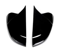 Voiture Coque Miroir Pour Civic 10th 2016-2020 Couvercle Rétroviseur Latéral Capuchon D'aile Arrière Porte Extérieure(Black)