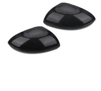 Voiture Coque Miroir Pour Clio 2019 2020 2021 2022 2023 2024 2025 Couvercle Rétroviseur Latéral Gauche Droit Aile Porte Boîtier(2piece Primed Black)