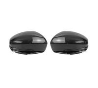 Voiture Coque Miroir Pour Fit 2014-2020 Accessoires Voiture Porte Côté Aile Rétroviseur Couvercle Boîtier Fibre Carbone Boucle Style 1 Paire(No hole)
