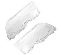 Voiture Coque Phares Pour BMW Série 3 E46 2 Portes 1999-2002 Pour M3 2001-2006 OE: 63126904298 63126904297 63128377277 Couvercle De Phare De Voiture Boîtier De Phare Phare Boîtier Transparent(Left and