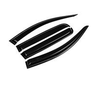 Voiture Côté Fenêtre Visière Garde Évent pour Nissan pour Qashqai 2015 2016 2017 2018 2019 2020 2021 Fenêtre Déflecteur Auvents Abris 4 Pièces Déflecteurs d'air Et Pluie Protection Solaire