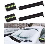Voiture Côté Miroir Neige, Housses d'essuie-glace pour Voitures, 4 Pièces Protection Latéral Rétroviseur, Couverture de Vue Arrière Extérieure