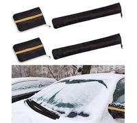 Voiture Côté Miroir Neige, Housses d'essuie-glace pour Voitures, 4 Pièces Protection Latéral Rétroviseur, Couverture de Vue Arrière Extérieure