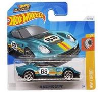 Voiture coupe el segoundo 1:64 - hot wheels turbo - vehicule miniature - course vitesse - nouveaute - set jouet et carte