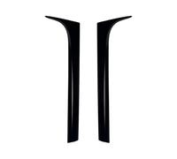 Voiture Coupe-Vent Lèvre Compatible Avec VW Pour Passat B8 B8.5 2015-2023 Break Aileron Latéral De Lunette Arrière, Protection Solaire Pour Pare Soleil De Lunette Arrière(Gloss Black)