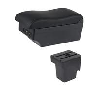 Voiture Coussin D'Accoudoir Accoudoir De Voiture Double Couche pour Focus pour C-Max 2005 2006 2007 2008 2009 2010 2011(E2 Black Line)