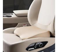 Voiture Coussin de Siège pour Opel Insignia/Buick Regal 6.Generation 2017-2022, 2 en 1 Mousse à Mémoire Forme Coussin de Siège Rehausseur Support Lombaire,Beige