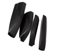 Voiture Couvercle de galerie 4 Pièces Couverture De Protection D'extrémité De Rail De Barre De Toit Coque De Porte bagages De Toit Compatible Avec Toyota Pour Highlander XU40 2008-2013