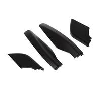 Voiture Couvercle de galerie 4 Pièces Embouts De Rails Latéraux De Barres De Toit Côté Conducteur Et Passager Arrière Compatible Avec Mitsubishi Pour Pajero V80 2009-2016 2017 2018