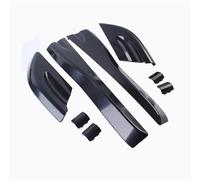 Voiture Couvercle de galerie Compatible avec Hyundai pour Tucson 2004 2005 2006 2007 2008 Noir Barre De Toit Rail Fin Protection Coque Car Styling