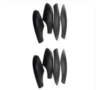 Voiture Couvercle de galerie Compatible avec Skoda pour Yeti 2009-2018 8X, Couvercle Protection pour Barres Toit Voiture Glissière Bagages Embout Barre OEM 5LD860145