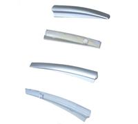 Voiture Couvercle galerie Couvercle Bagage Voiture Partie Barre Capuchon D'extrémité Rail Couverture Rail Galerie Coque D'extrémité Rail Compatible Avec Nissan Pour Qashqai 2016-2021