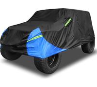 Voiture Couverture Externe Imperméable Soleil Pluie Neige Protection Noir Bleu
