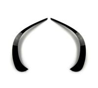 Voiture Couverture Pare-Chocs Avant Voiture pour Mercedes pour Benz C253 X253 GLC260 GLC300 2020 2021 2022+ AMG Autocollants Décoratifs Modifiés Accessoires(Noir Brillant)