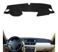Voiture Couverture Tableau Bord Tapis pour BMW X1 I E84 2010-2015, Antidérapant Pad Pare-Soleil Instrument,Tapis Voiture de Tableau de Bord,LHD Red Edge