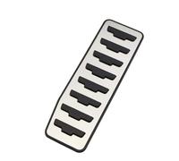Voiture Couvre-pédale de repose-pieds mort de voiture pour Jaguar pour XE pour XF F-Pace X760 X260 X761 2016 2017 2018 2019 Couvre pédale Frein