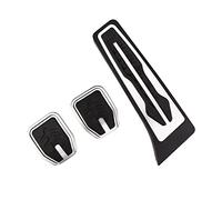 Voiture Couvre-pédale Pour BMW Pour X5 X6 F15 F16 E70 E71 E72 AT MT Accessoires de pédales voiture LHD Frein à gaz Repose-pieds Plaque de pédale Pad Voiture Pied Repos Pédale(MT Pedal)