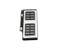 Voiture Couvre-pédale Pour VW Pour Passat B8 Pour Variant 2016-2023 Pour Tiguan MK2 Pour Allspace 2017-2023 Couvercle De Pédale De Frein D'accélérateur Voiture Pied Repos Pédale(1Pc Rest)