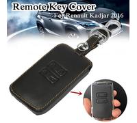 Voiture Cuir Clé Télécommande Etui Coque Porte-clés Case Pr Renault Kadjar 2016