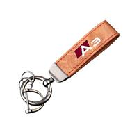 Voiture cuir Porte clés, pour A3 rotation à 360 degrés multifonctionnel zinc anti-perte Porte Clef décorer Accessoires,D-M