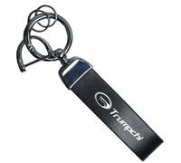 Voiture cuir Porte clés, pour Trumpchi GS4/GS5/GS3/GS8 decoration GM6 rotation à 360 degrés multifonctionnel zinc anti-perte Porte Clef décorer Accessoires,A-M