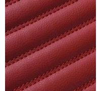 Voiture Cuir Tapis Coffre Tapis De Coffre Voiture Style Personnalisé À Rayures, Accessoires pour Mercedes W213 Classe E C207 C238 W211 W212 Full Coverage Trunk Mat(Red Wine)