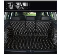 Voiture Cuir Tapis de Coffre, pour BMW 2 Series Coupe 2-Door 2014-2023 (Without Net on The Right) AntidéRapant ImperméAble EntièRement Entouré Tapis Coffre Voiture Accessoires,Black Beige