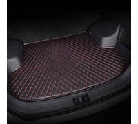Voiture Cuir Tapis de Coffre pour Citroën C4 2-Door 2006-2011, AntidéRapant ImperméAble à Protection Couverture IntéRieure Accessoires,Black-Red
