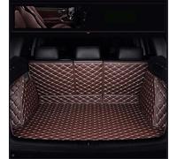Voiture Cuir Tapis de Coffre pour Ford Mondeo Sedan 2022-2023 (Various Models, Photo Required), Couverture Complète Antidérapant Étanche Coffre Protection Tapis Voiture,Coffee