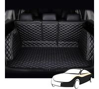 Voiture Cuir Tapis De Coffre pour Ford Transit Custom I 2013-2020 2021 2022 2023 2024 Car Trunk Mat Boot Mats Entièrement Entouré Personnalisation Liner Accessoires,Blackstyle