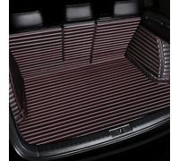 Voiture Cuir Tapis de Coffre pour Land Rover Range Rover Sport 2023-2024, EntièRement Entouré Imperméable Antidérapant Protection Cargo IntéRieurs Accessoires,B/Black-Red
