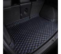 Voiture Cuir Tapis de Coffre pour Lexus LBX Four-Wheel Drive 2024 2025 2026, Antidérapant Imperméable Coffre Cargaison Tapis Coffre Doublure Accessoire,B-Black Blue