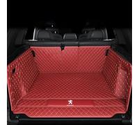 Voiture Cuir Tapis De Coffre pour Peugeot 3008 GT 2019 2020 2021 2022 2023 2024 2025 2026, Couverture Complète Protection Coffre Tapis Antidérapant Bac Coffre Cargaison Tapis