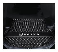 Voiture Cuir Tapis de Coffre pour Volvo XC-40 2020-2024, Moquettes Antidérapant Imperméable Protection Coffre Cargaison Doublure Accessories,Black