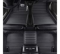 Voiture Cuir Tapis De Sol pour Cadillac XT4 2018 2019 2020 2021 2022 2023 2024 2025, Couverture ComplèTe Tapis Imperméables Tout Temps Anti-Dérapants Moquettes Accessoires,Black Style