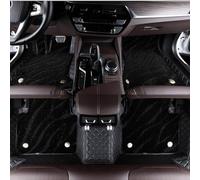 Voiture Cuir Tapis De Sol pour Toyota Avalon Avensis Auris Crown RAV4 Mark X Premio Prius Previa (LHD), Couverture ComplèTe Imperméables Moquette Protection IntéRieur Accessoires,A/Black